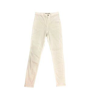 Topshop Moto Joni Petite White Skinny Jeans W28 L28 VGUC
